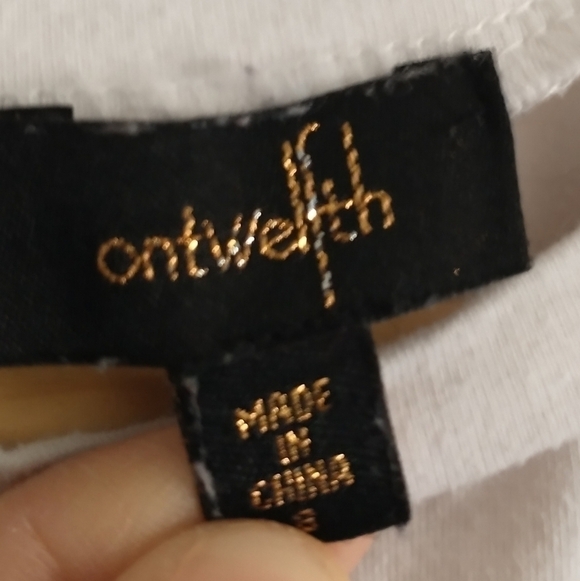 Antwelfth Adore Ruffle Sleeve Flutter Sleeve T Shirt Top Blouse Small - Picture 4 of 5